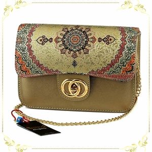 Melek Saray · Embroidered Artisan Chain Cross Body